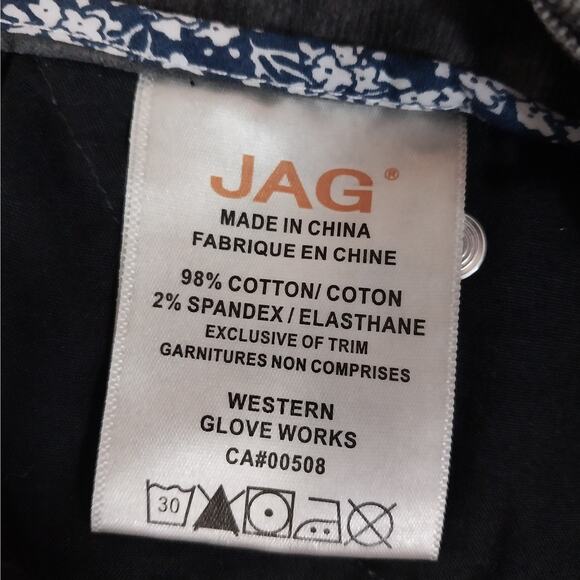 JAG! STORMY GRAY ULTRA STRETCH FINE WALE CORDUROY HIGH WAIST PANTS! SZ 18 - Picture 10 of 12